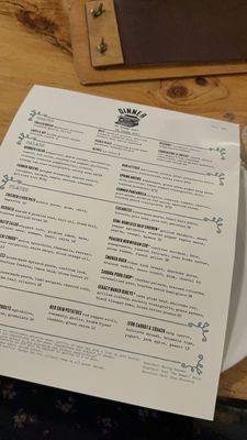 Menu photo 5 Bluebeard Indianapolis, IN