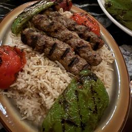 Kebab platter