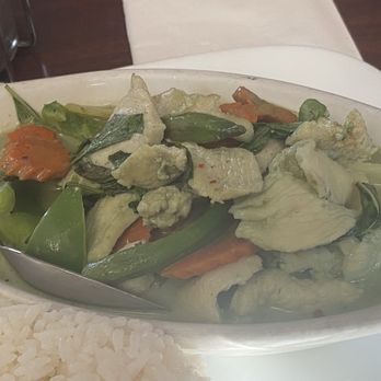 Thai Orchid Restaurant - Green Curry w/ Chicken - Thai Near Me - Murrieta, California