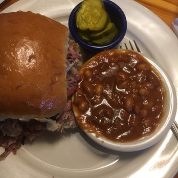 'Cue - Chopped pork BBQ about to be seriously enjoyed! - Barbeque Near Me - Cumming, Georgia