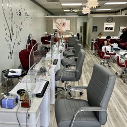 Flower Nails - Brand new chairs, manicure stations, and pedicure stations & basins.