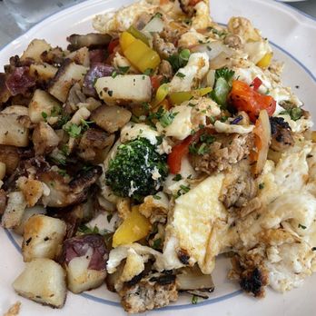Frances' Deli - Create my own Scrambler with Grilled Potatoes - Delis Near Me - Chicago, Illinois