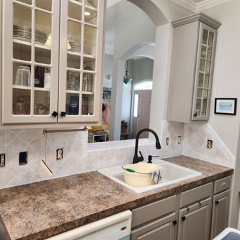 Ricardo Cleto - Other side of unfinished kitchen. I did already have cabinets painted. - Painters Near Me Ricardo Cleto - Other side of unfinished kitchen. I did already have cabinets painted. - Painters Near Me
