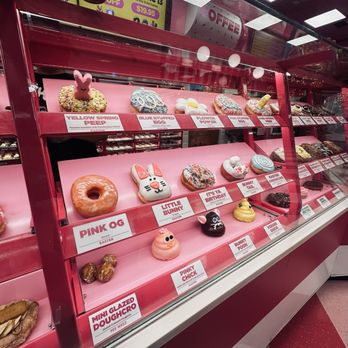 Pinkbox - inside view w/ donuts - Donuts Near Me - Las Vegas, Nevada Pinkbox - inside view w/ donuts - Donuts Near Me - Las Vegas, Nevada