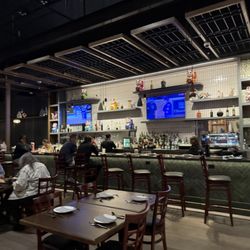View of their bar.