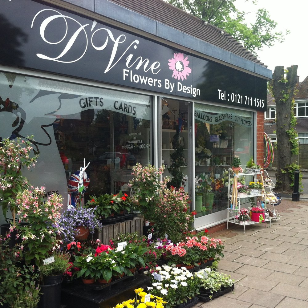 D'vine - Flowers & Gifts Near Me - Solihull, XWM