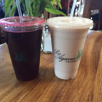 Los Agaves - Hibiscus juice and horchata - Tacos Near Me - Santa Barbara, California Los Agaves - Hibiscus juice and horchata - Tacos Near Me - Santa Barbara, California