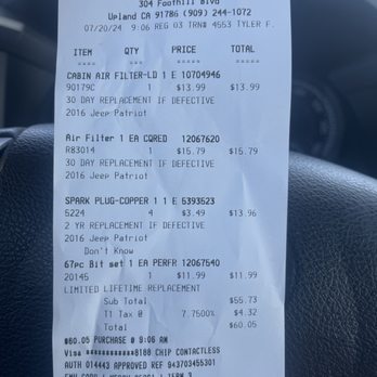 Advance Auto Parts - Parts that I came in To buy. - Auto Parts & Supplies Near Me - Oceanside, California Advance Auto Parts - Parts that I came in To buy. - Auto Parts & Supplies Near Me - Oceanside, California