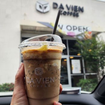 Da Vien Coffee - Banana latte! - Coffee & Tea Near Me - Cerritos, California