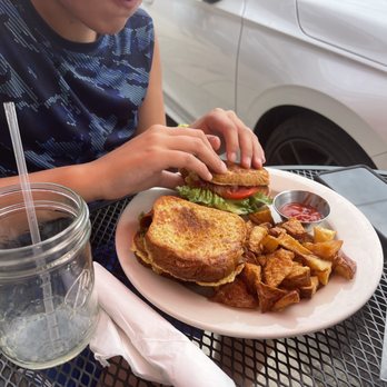 Bittersweet Kitchen - Gluten free French toast BLT with potatoes! - Breakfast & Brunch Near Me - Media, Pennsylvania Bittersweet Kitchen - Gluten free French toast BLT with potatoes! - Breakfast & Brunch Near Me - Media, Pennsylvania