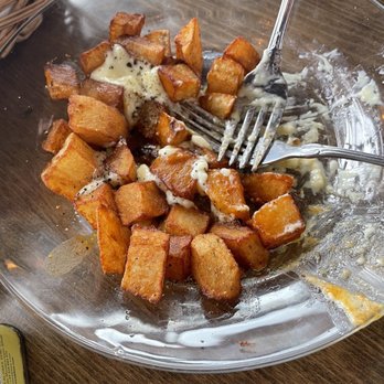 SER - Papas Bravas - not crispy, no seasoning, so not recommend - Spanish Near Me - Arlington, Virginia