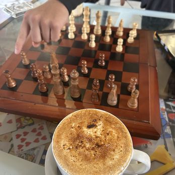 Tribute Coffee House - Hot Creme Brulee Latte - Coffee & Tea Near Me - Garden Grove, California