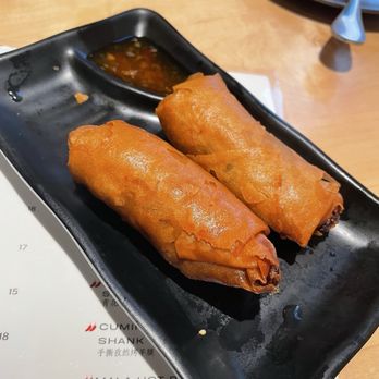 Mama Chang - Peking Duck Spring roll (2) - Chinese Near Me - Fairfax, Virginia Mama Chang - Peking Duck Spring roll (2) - Chinese Near Me - Fairfax, Virginia