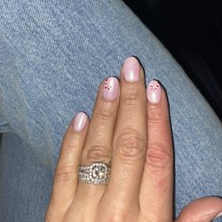 Epic Nail Spa - Christmas Candy Cane gel
