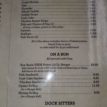Ace Basin Fish Camp - Seafood Near Me - Jacksonboro, South Carolina