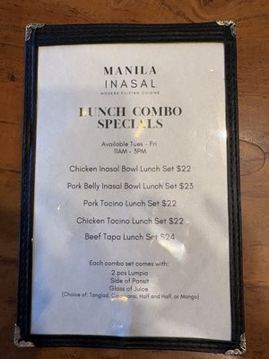 Menu photo 4 Manila Inasal Los Angeles, CA