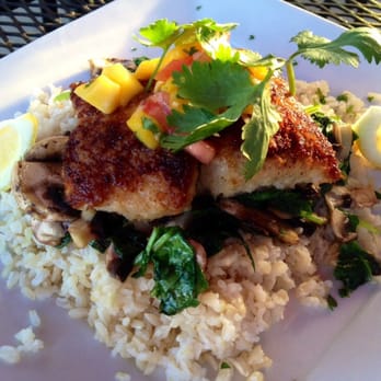 Z Cafe - Macadamia nut crusted Mahi - Breakfast & Brunch Near Me - Bonsall, California