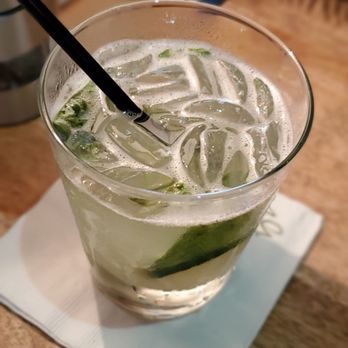 Seasons 52 - Cucumber Basil Smash - Seafood Near Me - Birmingham, Alabama Seasons 52 - Cucumber Basil Smash - Seafood Near Me - Birmingham, Alabama