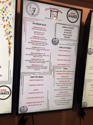 Menu photo 6 The Fry Bread House Phoenix, AZ
