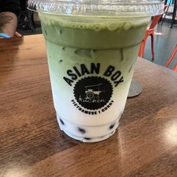 Green Thai Iced Tea Boba Green Thai Iced Tea Boba