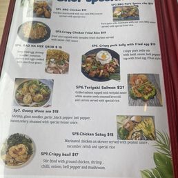 Menu June 2025