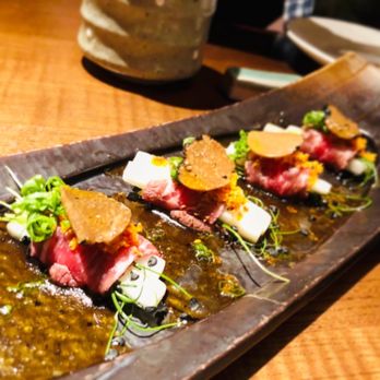 Zuma - Beef tartare with truffle - Japanese Near Me - Boston, Massachusetts Zuma - Beef tartare with truffle - Japanese Near Me - Boston, Massachusetts