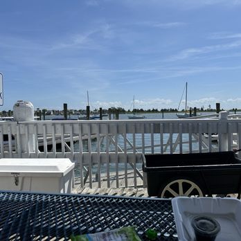 J & M's Dockside - View of the dock - Wraps Near Me - Clinton, Connecticut