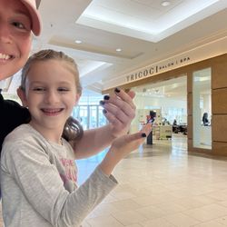 Tricoci Salon & Spa - Vernon Hills - My daughter and I outside Tricoci