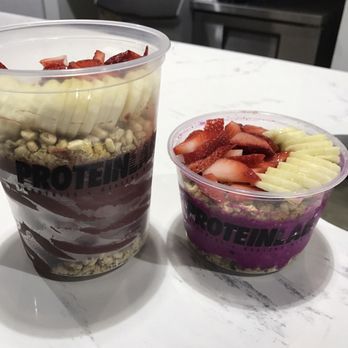 Protein Lab - Size comparison between regular and large. - Juice Bars & Smoothies Near Me - Brea, California Protein Lab - Size comparison between regular and large. - Juice Bars & Smoothies Near Me - Brea, California