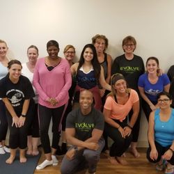 Evolve Yoga & Fitness - Our evening yoga crew