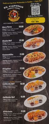 Menu photo 2 El Capitan Mariscos y Taqueria Modesto, CA Menu photo 2 El Capitan Mariscos y Taqueria Modesto, CA