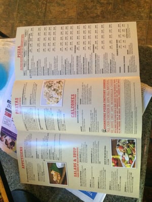 Menu photo 2 Pizza Factory Groveland, CA