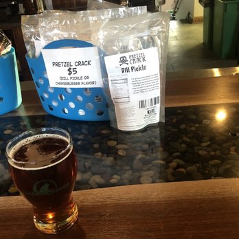 Wolfden Brewing Company - Zombie Apple Strudel And Pretzel Crack Dill Pickle Pretzels - Brewpubs Near Me - Bloomingdale, Illinois