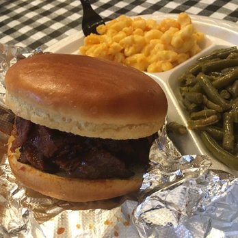 The Beach Bully - Brisket sandwich...I'm so excited! - Barbeque Near Me - Virginia Beach, Virginia