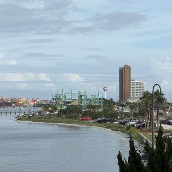 The Grand Marlin - View of Pensacola from the table - Seafood Near Me - Gulf Breeze, Florida