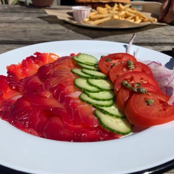 Halfway Station - Salmon platter - New American Near Me - Atascadero, California