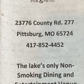Pittsburg Pub And Patio - PITTSBURG PUB & PATIO - Bars Near Me - Pittsburg, Missouri Pittsburg Pub And Patio - PITTSBURG PUB & PATIO - Bars Near Me - Pittsburg, Missouri