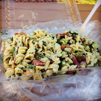 Il Panino - pasta salad in a plastic container - Salad Near Me - Montreal, Quebec Il Panino - pasta salad in a plastic container - Salad Near Me - Montreal, Quebec