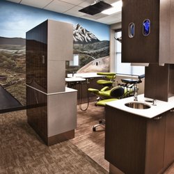 The Dentists at Orenco for Kids - View of our Oregon mural. Mount Hood to the coast.