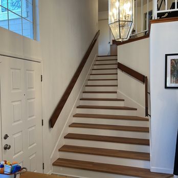 Concord Carpet And Hardwood - After (including repainting the door/trim/railings) - Flooring Near Me - Concord, California Concord Carpet And Hardwood - After (including repainting the door/trim/railings) - Flooring Near Me - Concord, California