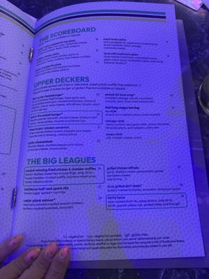 Menu photo 1 Stadium Club Orlando, FL Menu photo 1 Stadium Club Orlando, FL