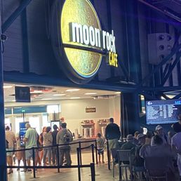 The Moon Rock Cafe located in the Apollo/Saturn V space center