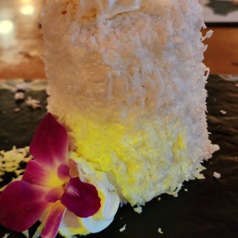 Huggo's Restaurant - Haipia Coconut Cake - Seafood Near Me - Kailua-Kona, Hawaii Huggo's Restaurant - Haipia Coconut Cake - Seafood Near Me - Kailua-Kona, Hawaii