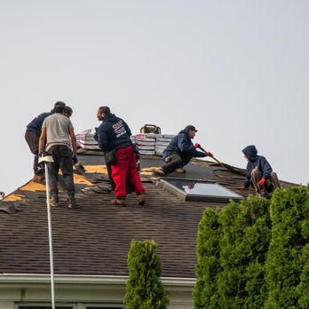 SAS Services - Roofers at work SAS crew lead by Andy - Roofing Near Me - Warren, Michigan