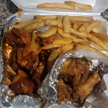 Wingz Carolina Place - Lemon Pepper & Sweet and Tangy BBQ wings and fries - Chicken Wings Near Me - Pineville, North Carolina Wingz Carolina Place - Lemon Pepper & Sweet and Tangy BBQ wings and fries - Chicken Wings Near Me - Pineville, North Carolina