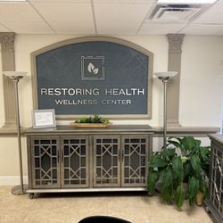 Restoring Health Wellness Center - Front Desk view from reception area