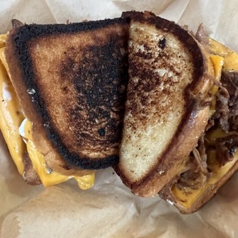 Belly & Snout - Pork adobo grilled cheese - Filipino Near Me - Rancho Cucamonga, California