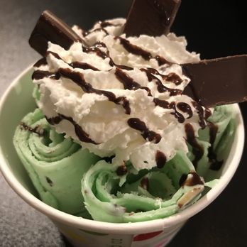 Luv Pho Food - Mint Chocolate Chip Rolled Ice Cream - Vietnamese Near Me - Mandeville, Louisiana Luv Pho Food - Mint Chocolate Chip Rolled Ice Cream - Vietnamese Near Me - Mandeville, Louisiana