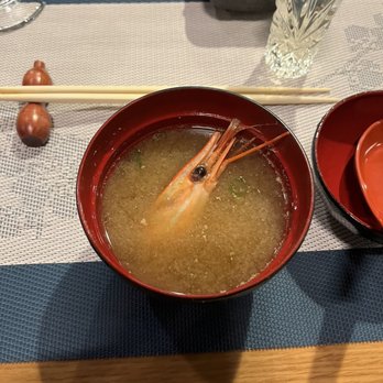 Kun Tsuki Omakase Xtra - Shrimp soup - Sushi Bars Near Me - New York, New York
