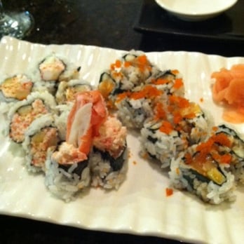 House of Sushi - Crab and Salmon Rolls from House of Sushi on 7/16/13 - Sushi Bars Near Me - Casper, Wyoming House of Sushi - Crab and Salmon Rolls from House of Sushi on 7/16/13 - Sushi Bars Near Me - Casper, Wyoming